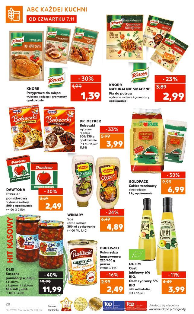 Gazetka promocyjna Kaufland do 13/11/2019 str.28