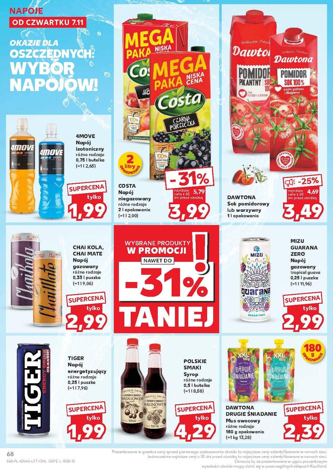 Gazetka promocyjna Kaufland do 13/11/2024 str.68