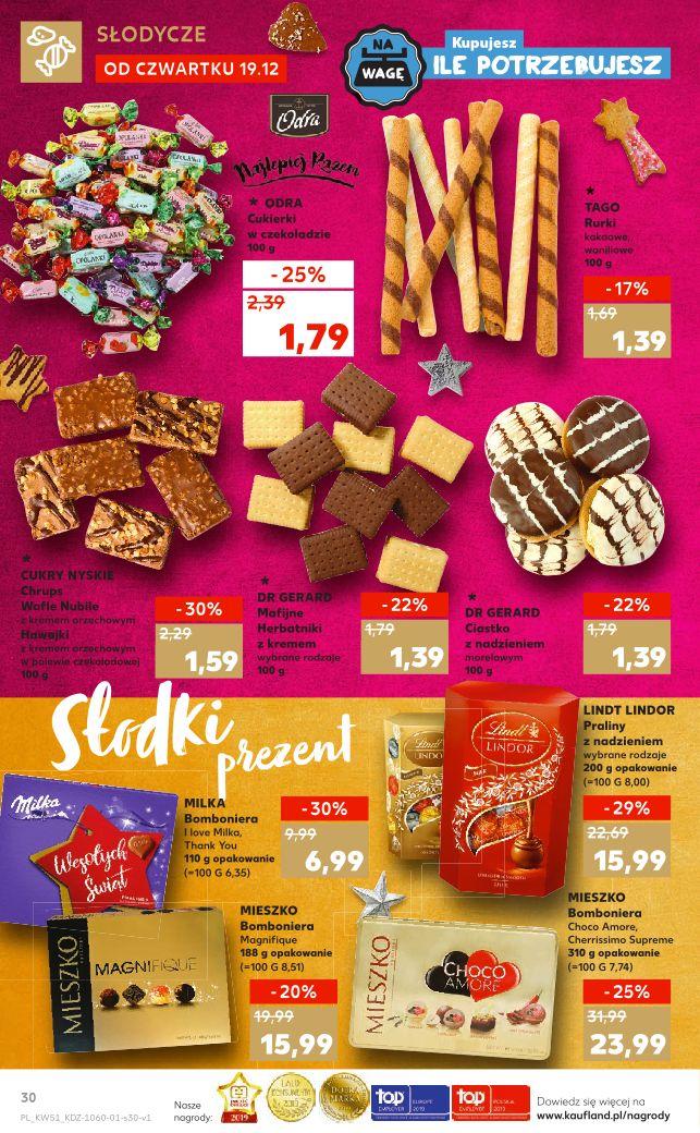 Gazetka promocyjna Kaufland do 24/12/2019 str.30