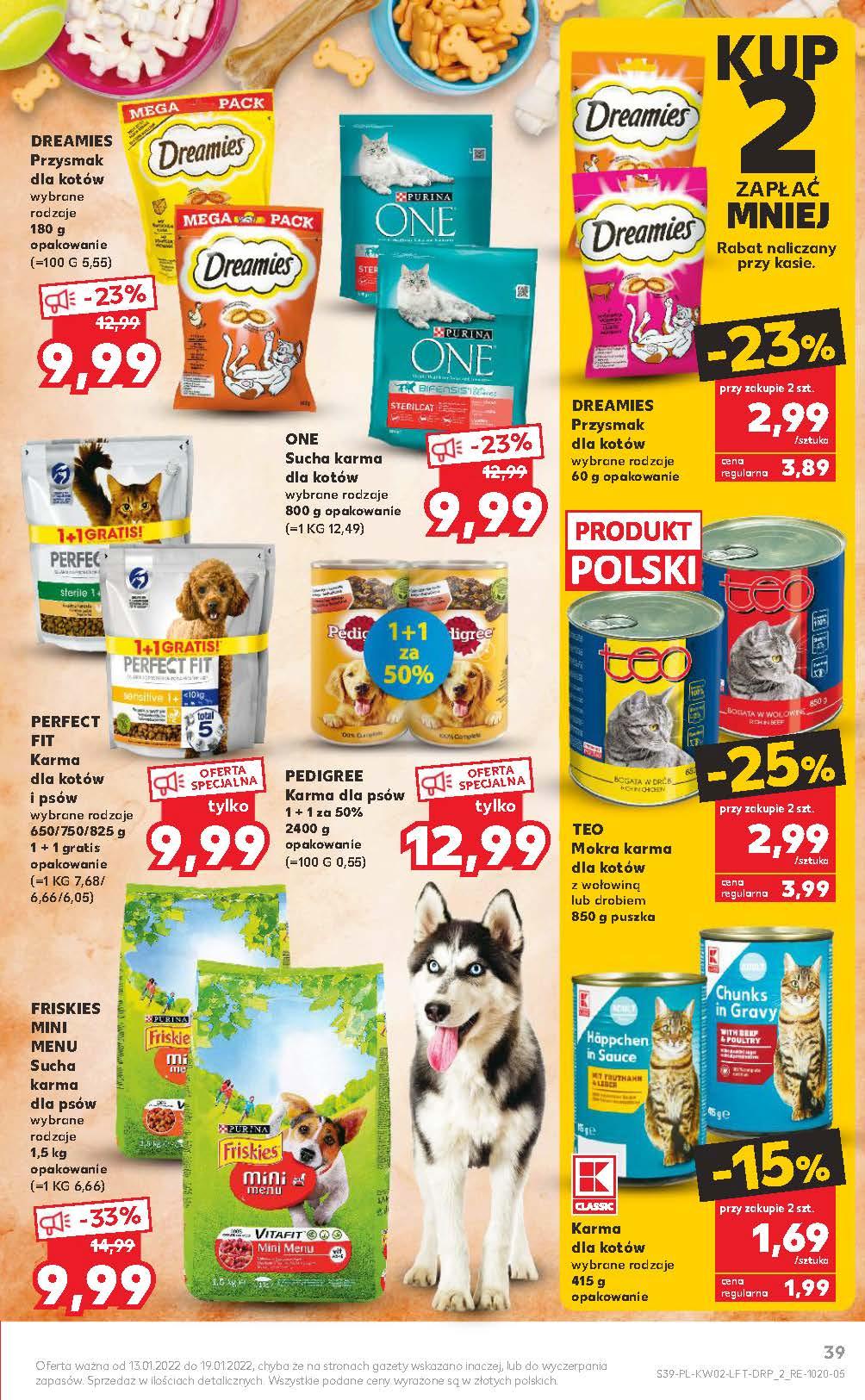 Gazetka promocyjna Kaufland do 19/01/2022 str.39