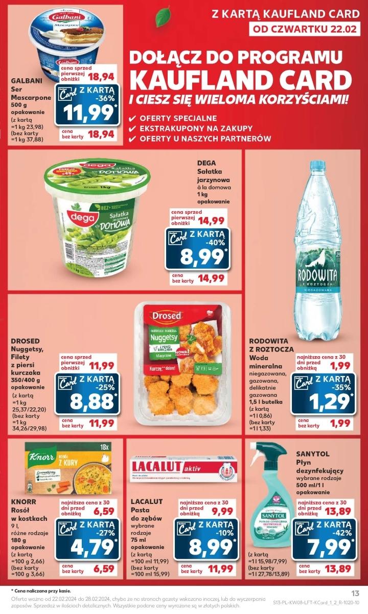 Gazetka promocyjna Kaufland do 28/02/2024 str.13