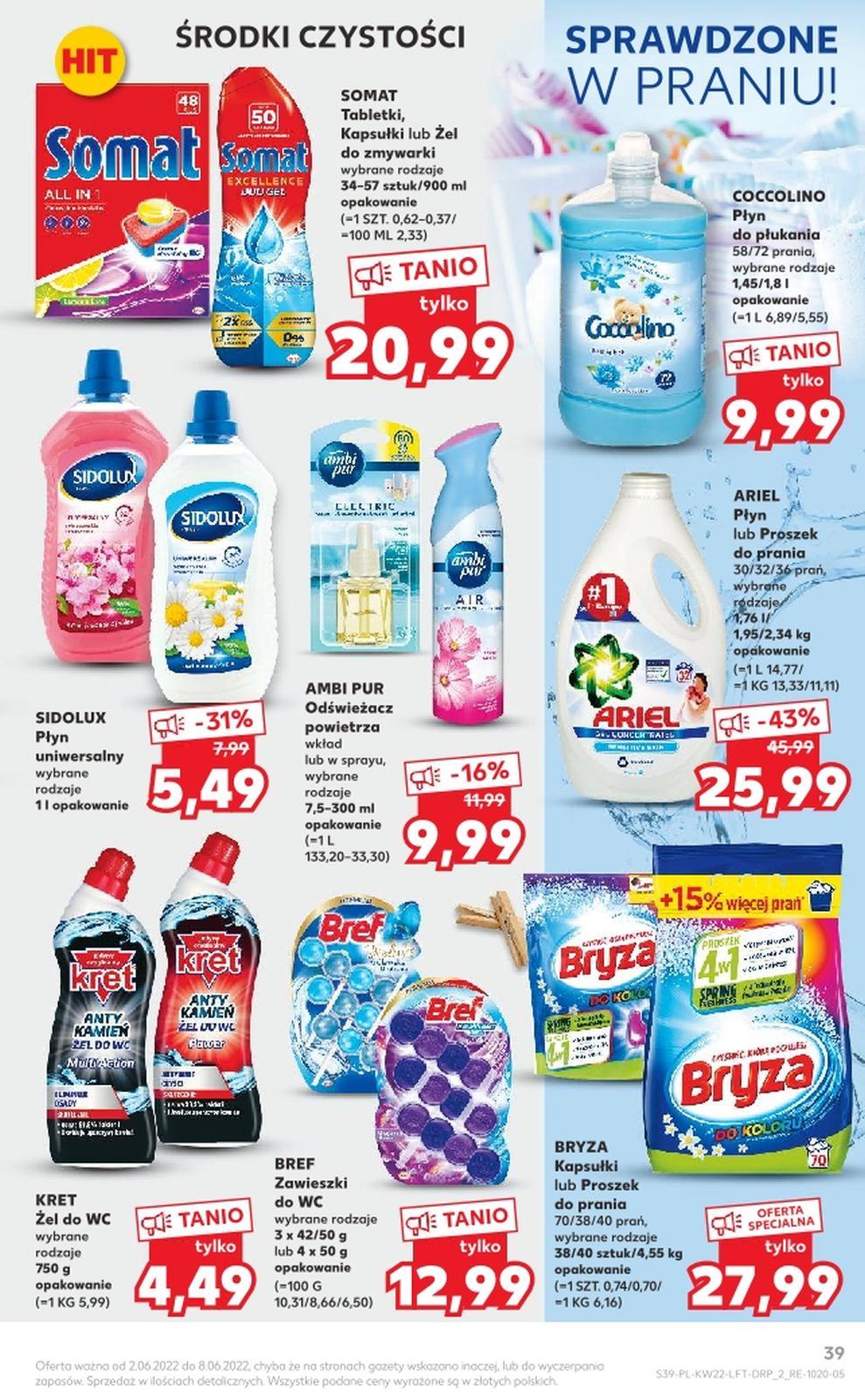 Gazetka promocyjna Kaufland do 08/06/2022 str.39