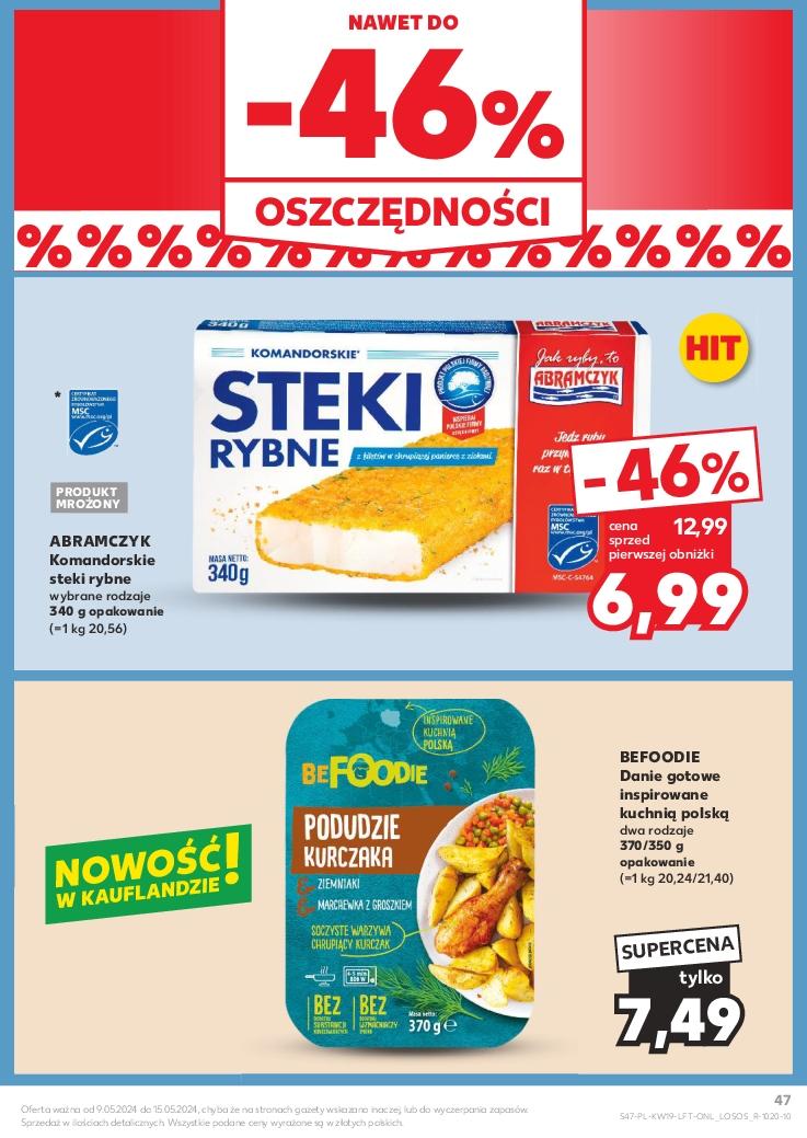 Gazetka promocyjna Kaufland do 15/05/2024 str.47