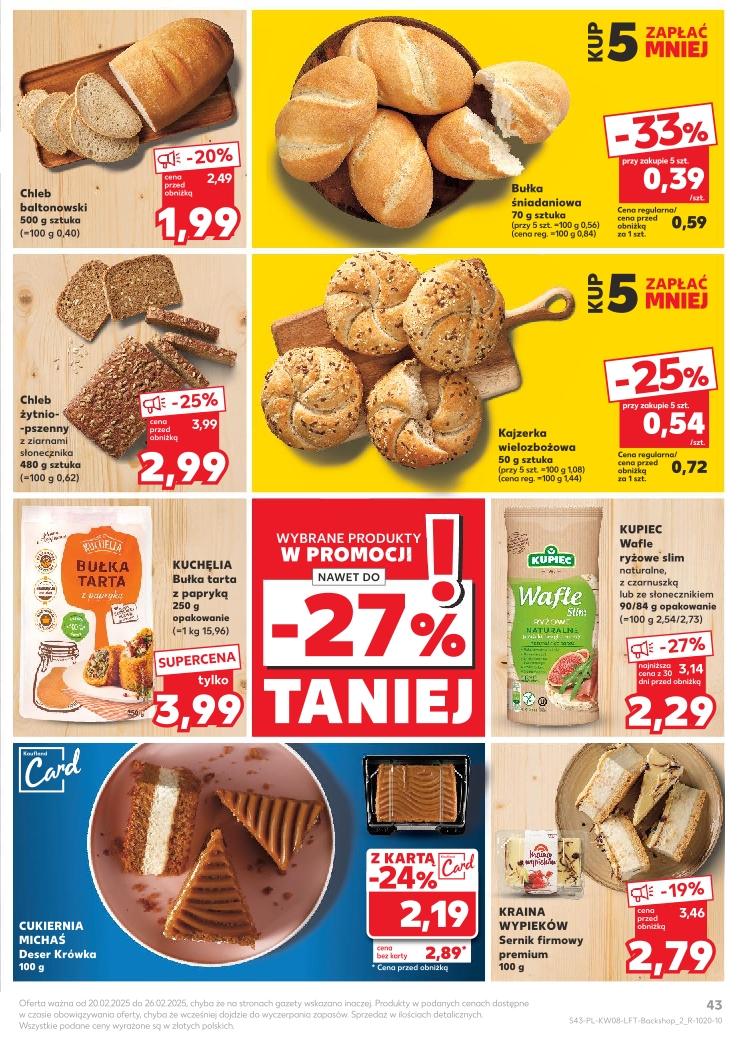 Gazetka promocyjna Kaufland do 26/02/2025 str.43