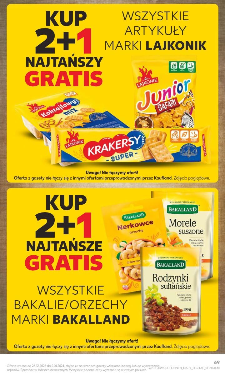 Gazetka promocyjna Kaufland do 02/01/2024 str.65