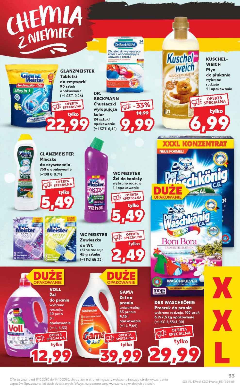 Gazetka promocyjna Kaufland do 14/10/2020 str.33