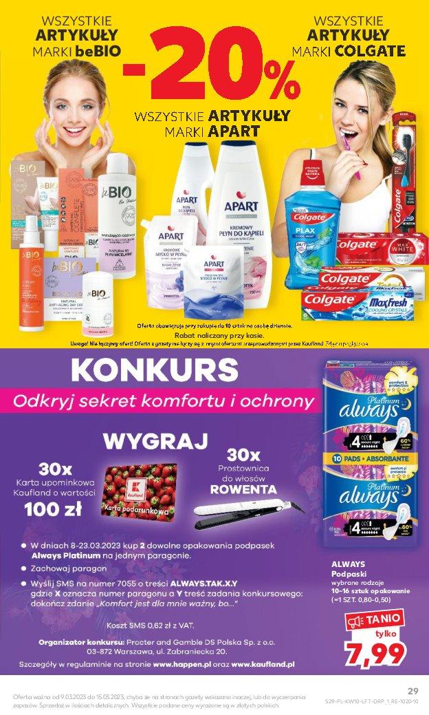 Gazetka promocyjna Kaufland do 15/03/2023 str.29