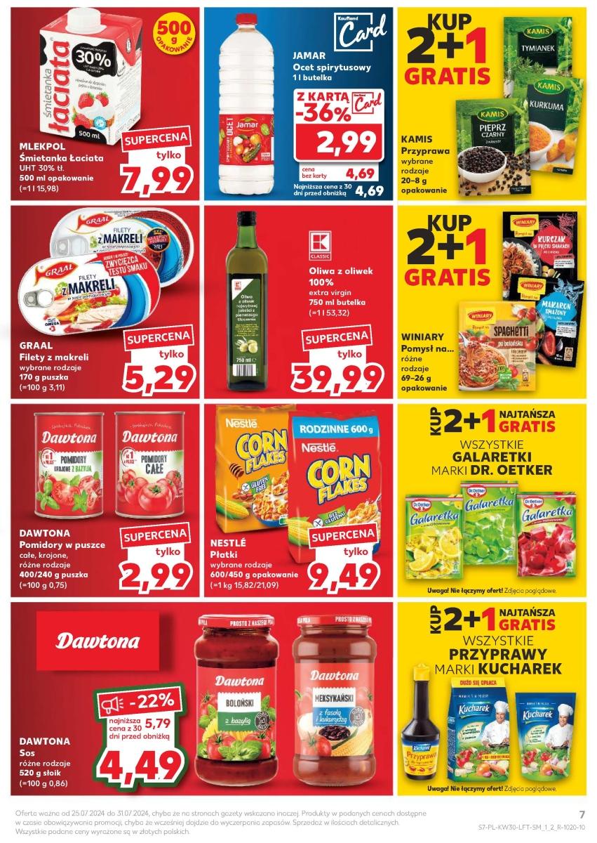 Gazetka promocyjna Kaufland do 31/07/2024 str.7