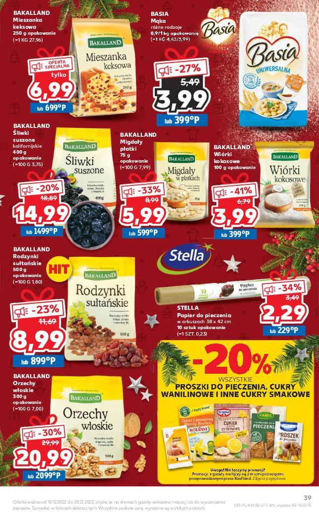 Gazetka promocyjna Kaufland do 20/12/2022 str.39