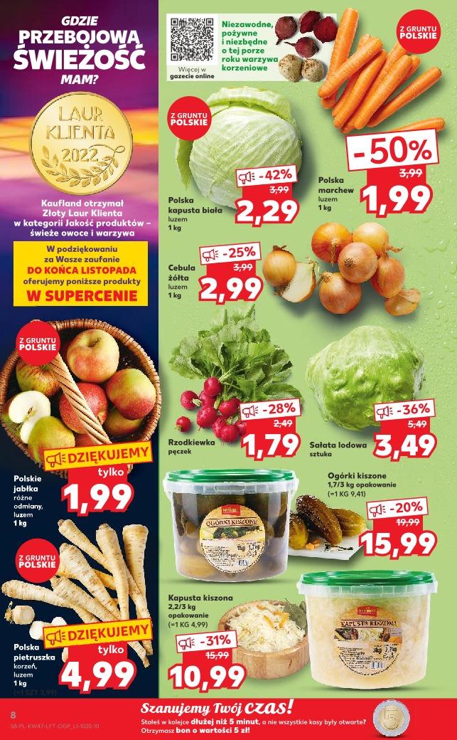 Gazetka promocyjna Kaufland do 30/11/2022 str.8