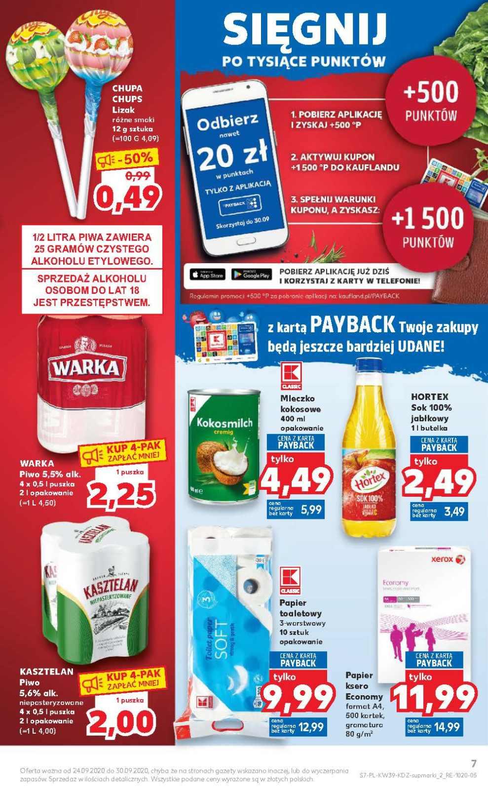 Gazetka promocyjna Kaufland do 30/09/2020 str.7