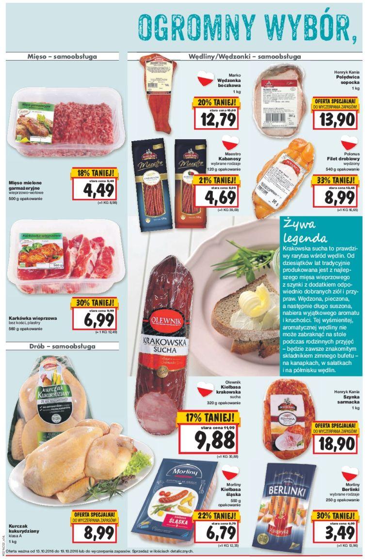 Gazetka promocyjna Kaufland do 19/10/2016 str.14