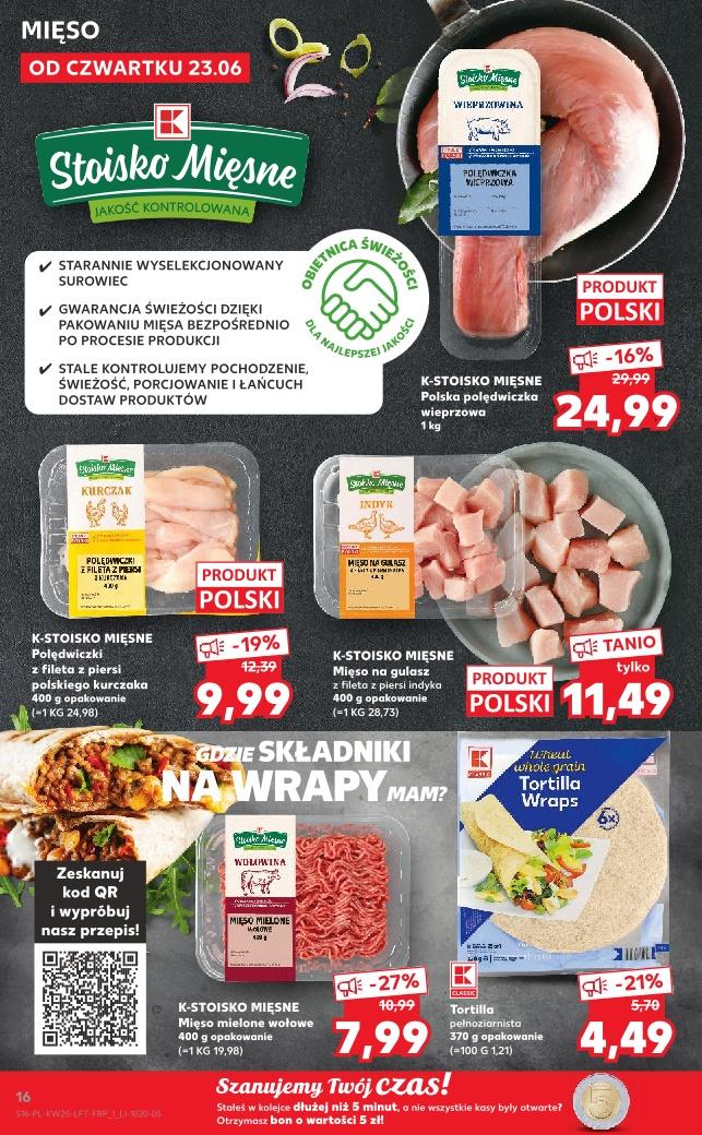 Gazetka promocyjna Kaufland do 29/06/2022 str.16