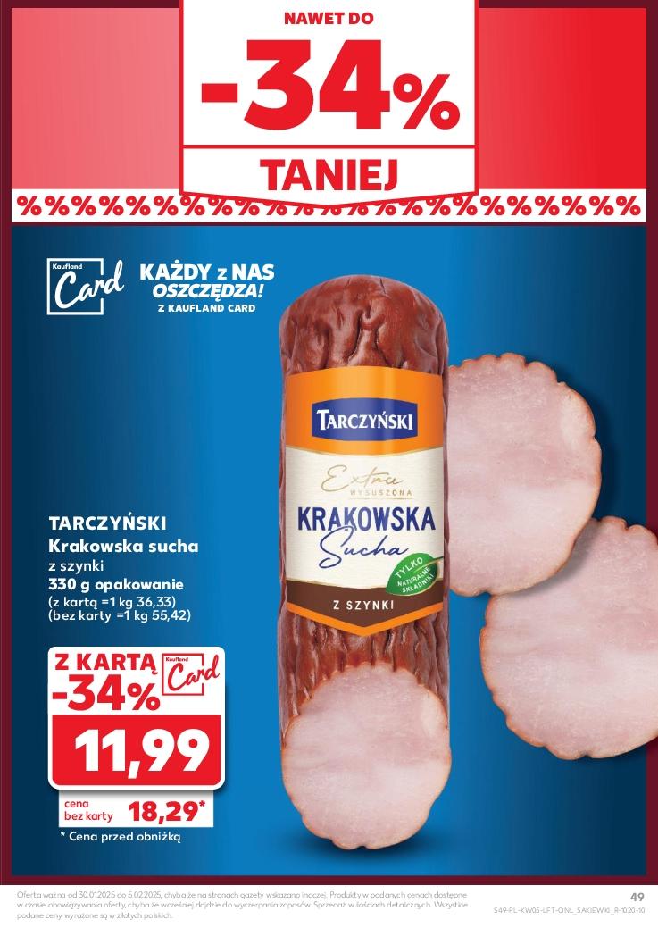 Gazetka promocyjna Kaufland do 05/02/2025 str.49