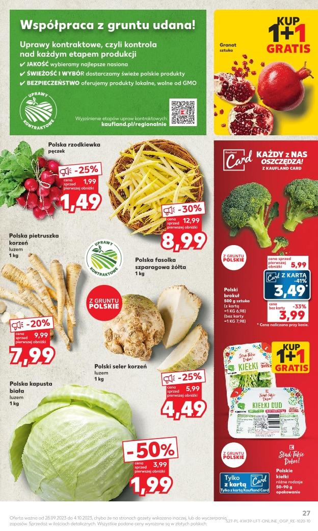 Gazetka promocyjna Kaufland do 04/10/2023 str.27