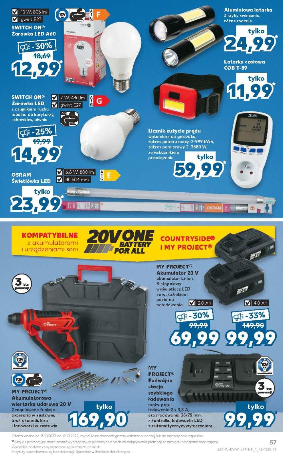 Gazetka promocyjna Kaufland do 19/10/2022 str.57