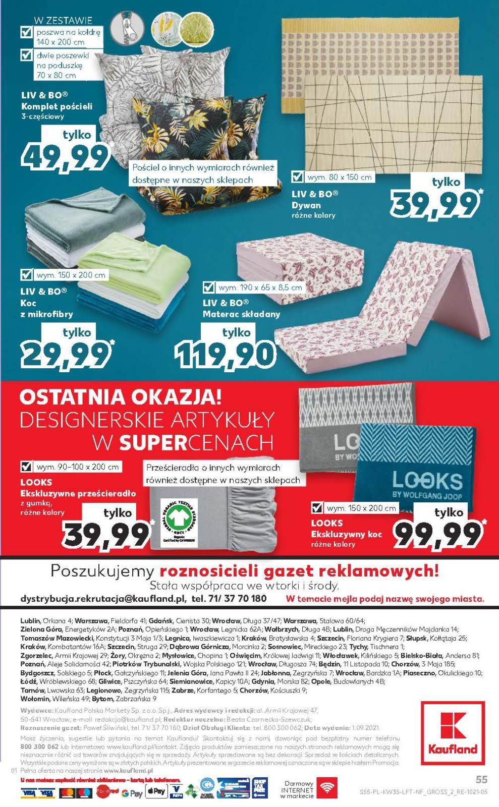 Gazetka promocyjna Kaufland do 08/09/2021 str.55