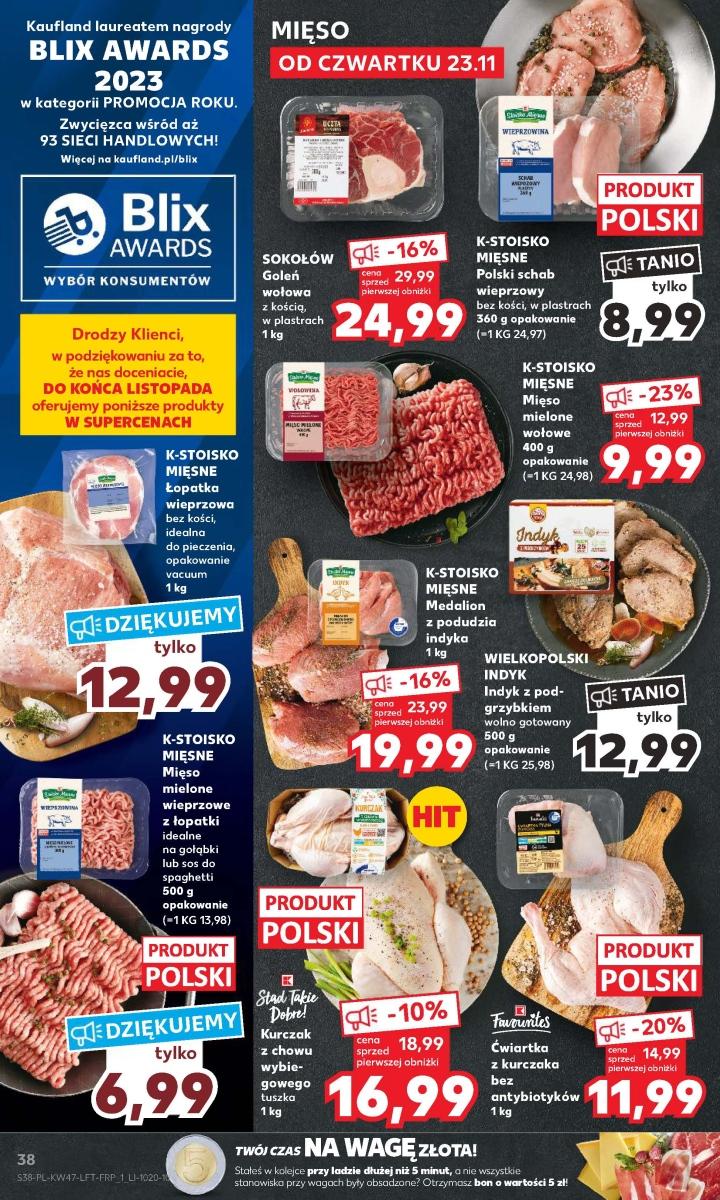 Gazetka promocyjna Kaufland do 29/11/2023 str.38