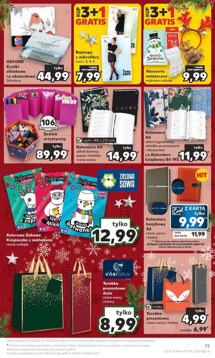 Gazetka promocyjna Kaufland do 13/12/2023 str.75