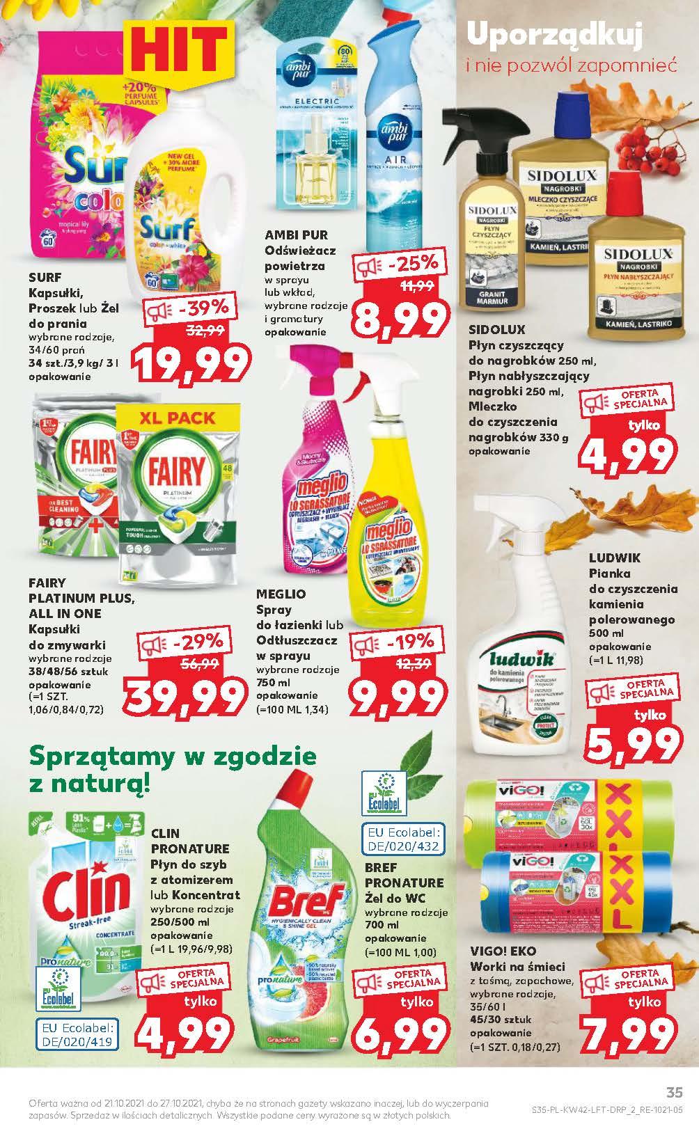 Gazetka promocyjna Kaufland do 27/10/2021 str.35