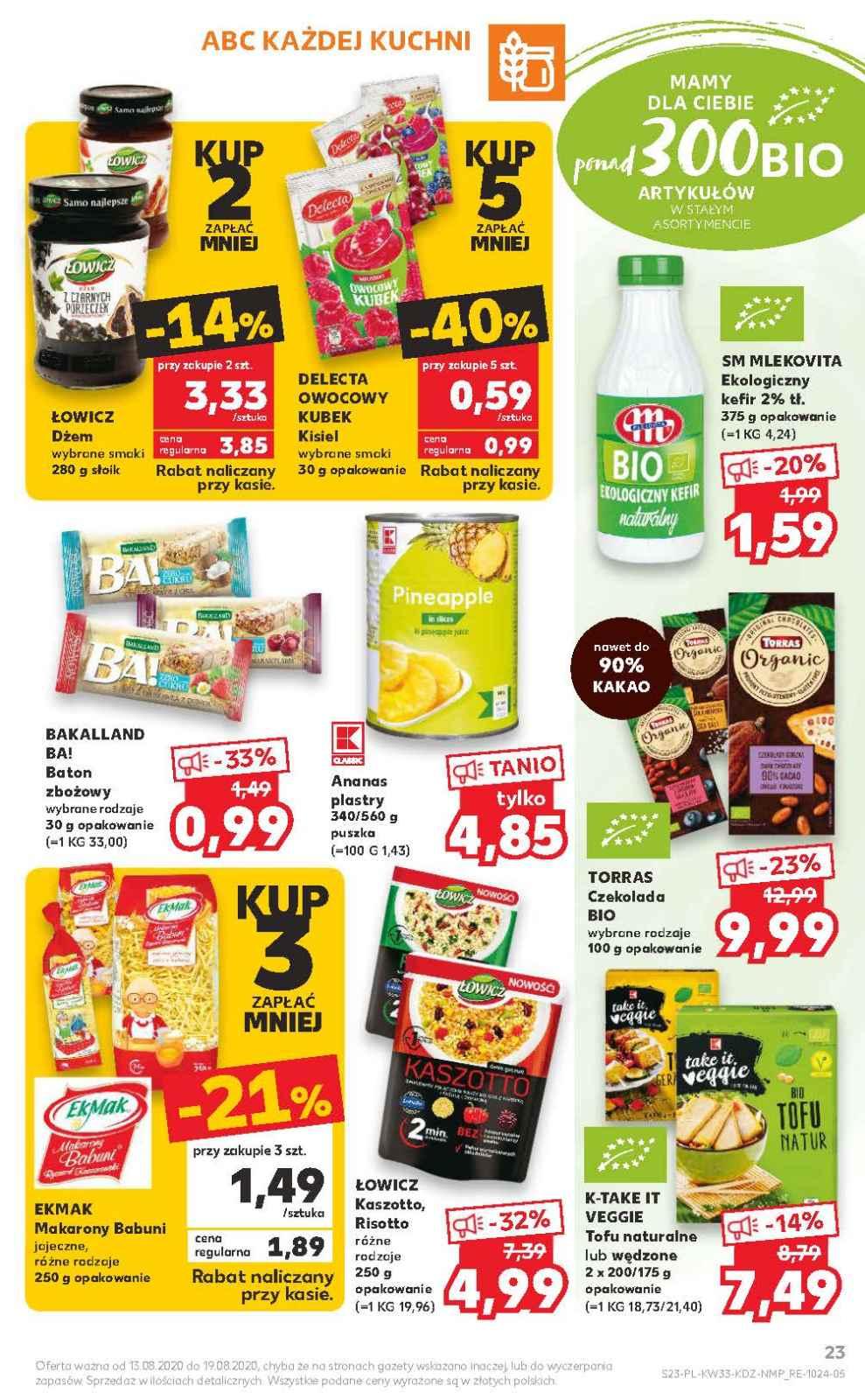 Gazetka promocyjna Kaufland do 19/08/2020 str.23