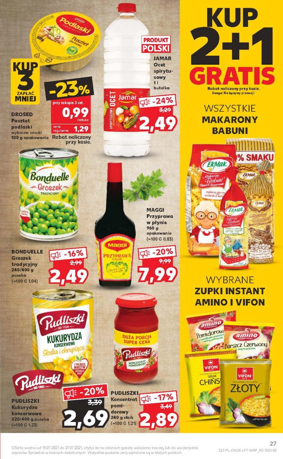 Gazetka promocyjna Kaufland do 21/07/2021 str.27