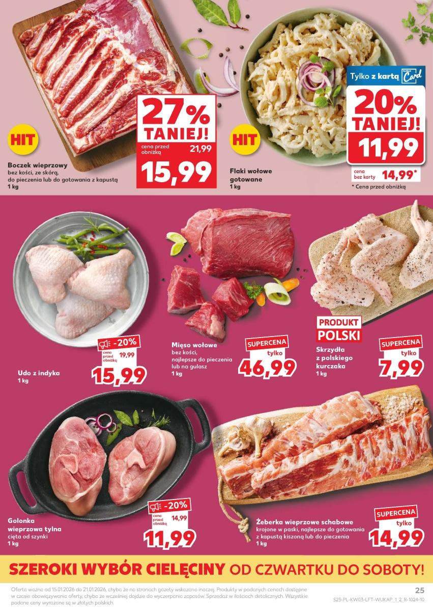 Gazetka promocyjna Kaufland do 21/01/2026 str.25
