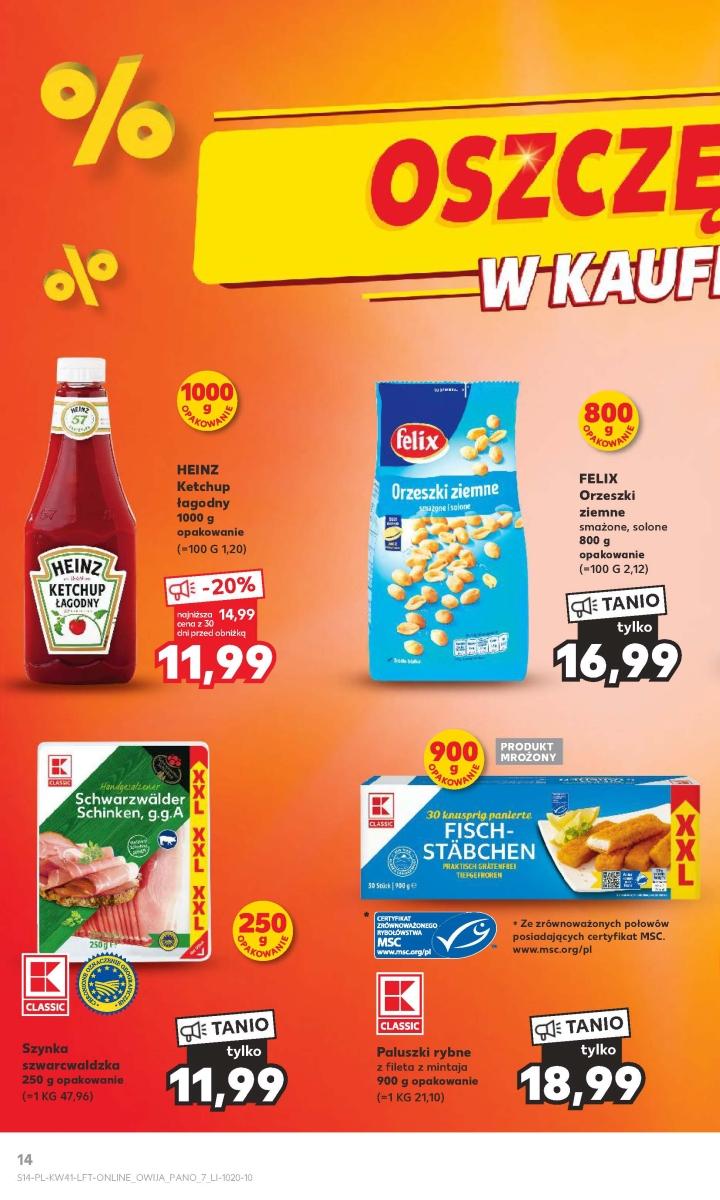 Gazetka promocyjna Kaufland do 18/10/2023 str.14