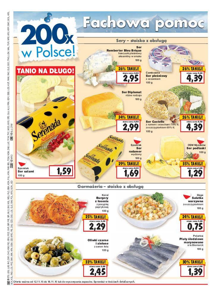 Gazetka promocyjna Kaufland do 18/11/2015 str.12