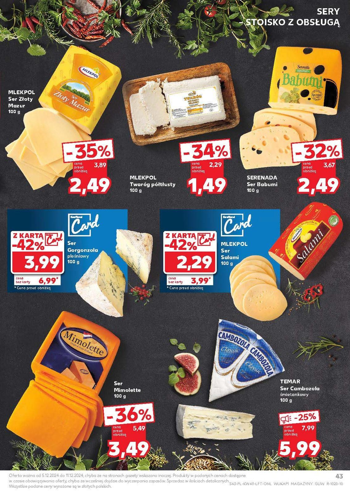 Gazetka promocyjna Kaufland do 11/12/2024 str.43