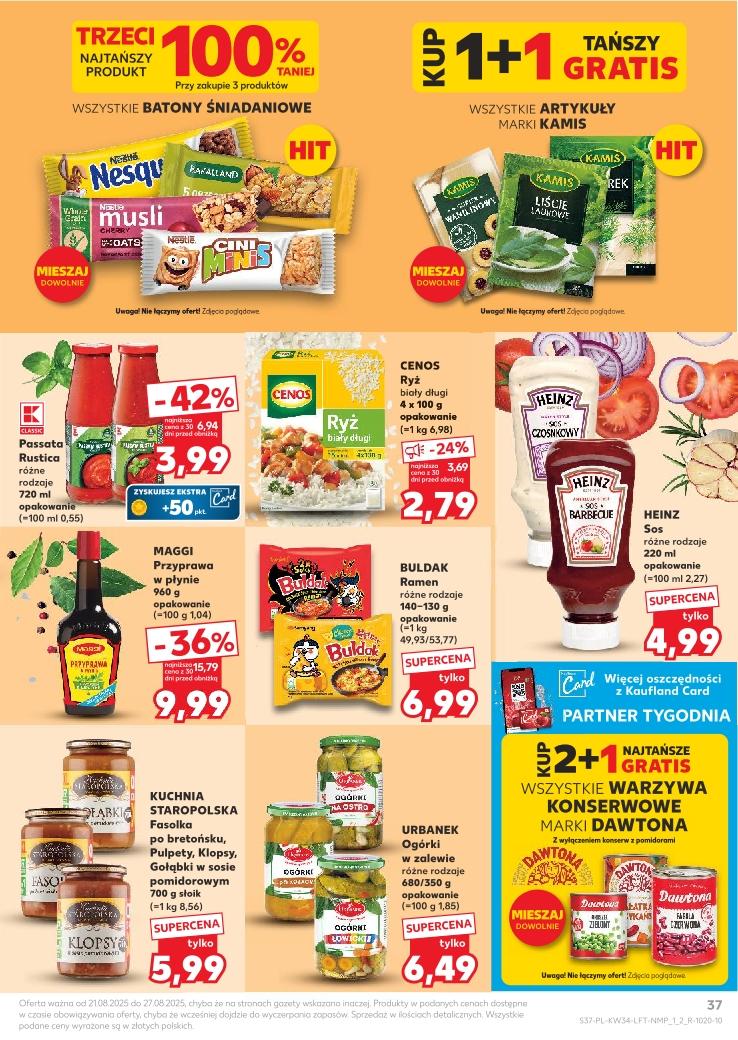 Gazetka promocyjna Kaufland do 27/08/2025 str.37