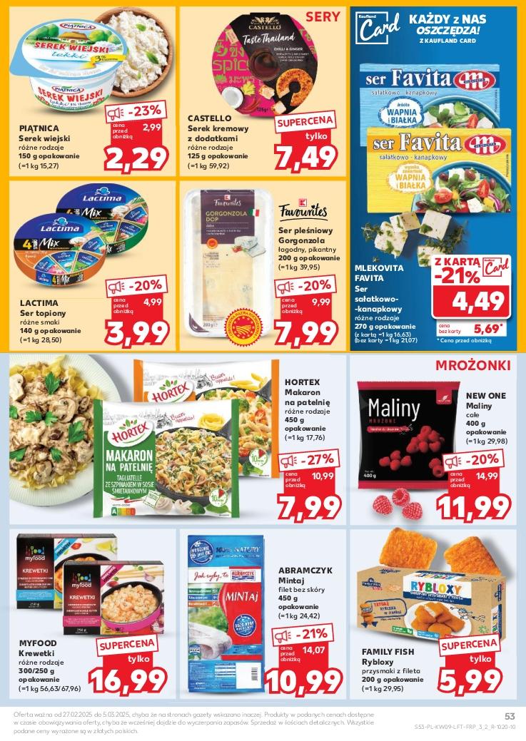 Gazetka promocyjna Kaufland do 05/03/2025 str.53