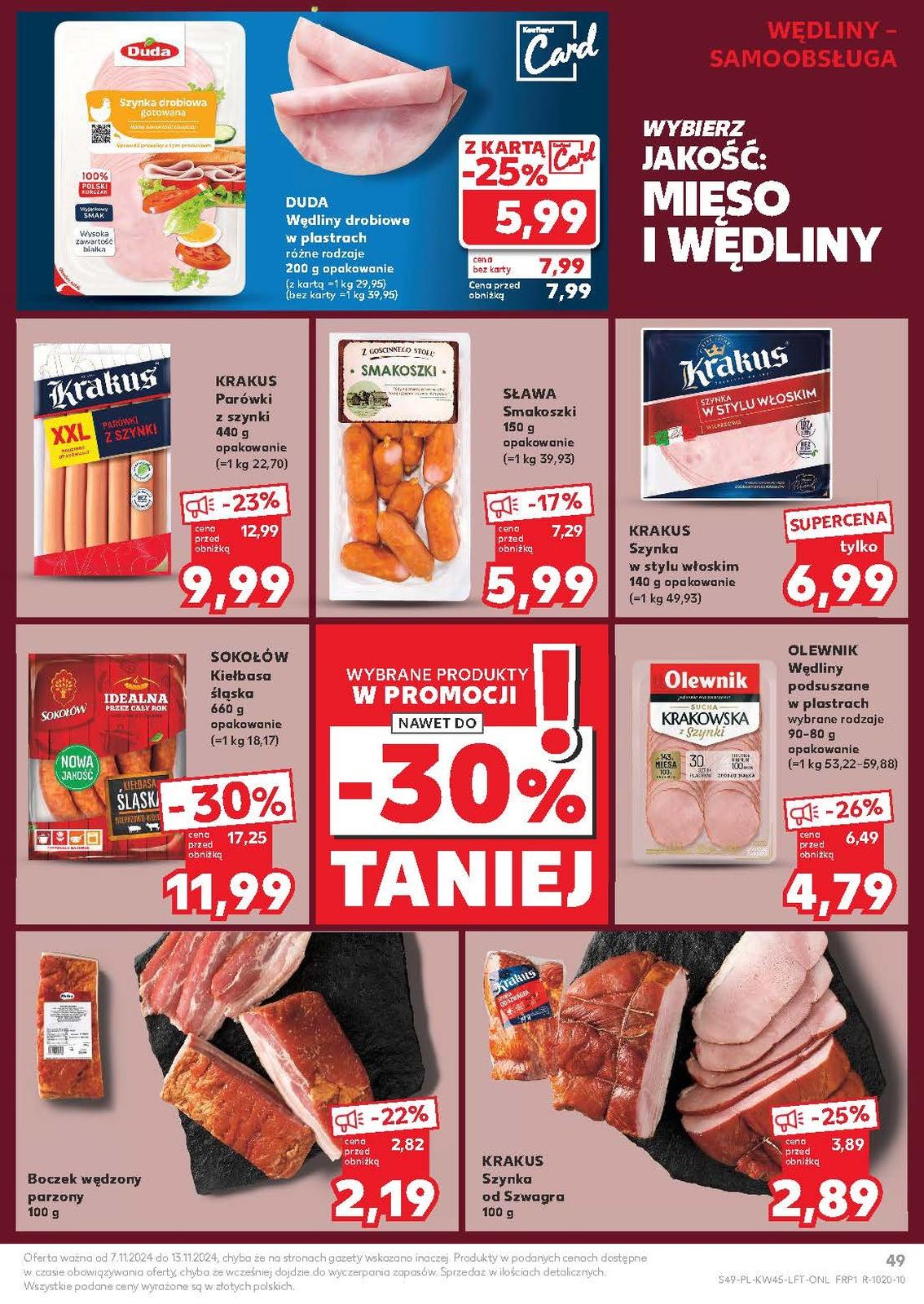 Gazetka promocyjna Kaufland do 13/11/2024 str.49