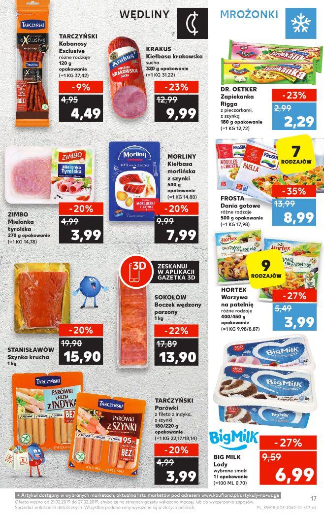 Gazetka promocyjna Kaufland do 27/02/2019 str.17