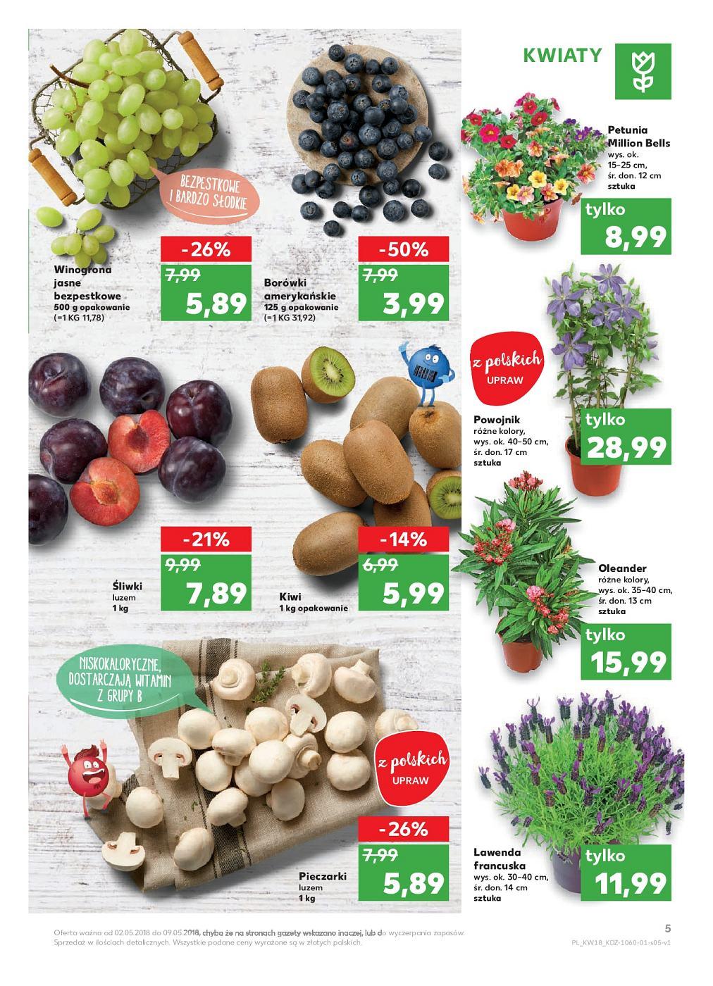 Gazetka promocyjna Kaufland do 09/05/2018 str.5