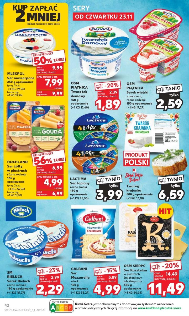 Gazetka promocyjna Kaufland do 29/11/2023 str.42