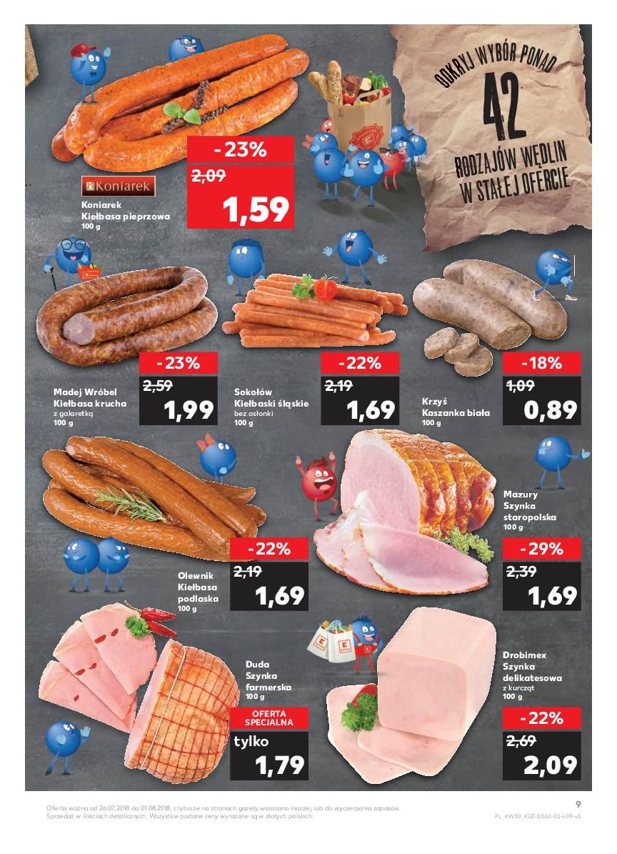 Gazetka promocyjna Kaufland do 01/08/2018 str.9