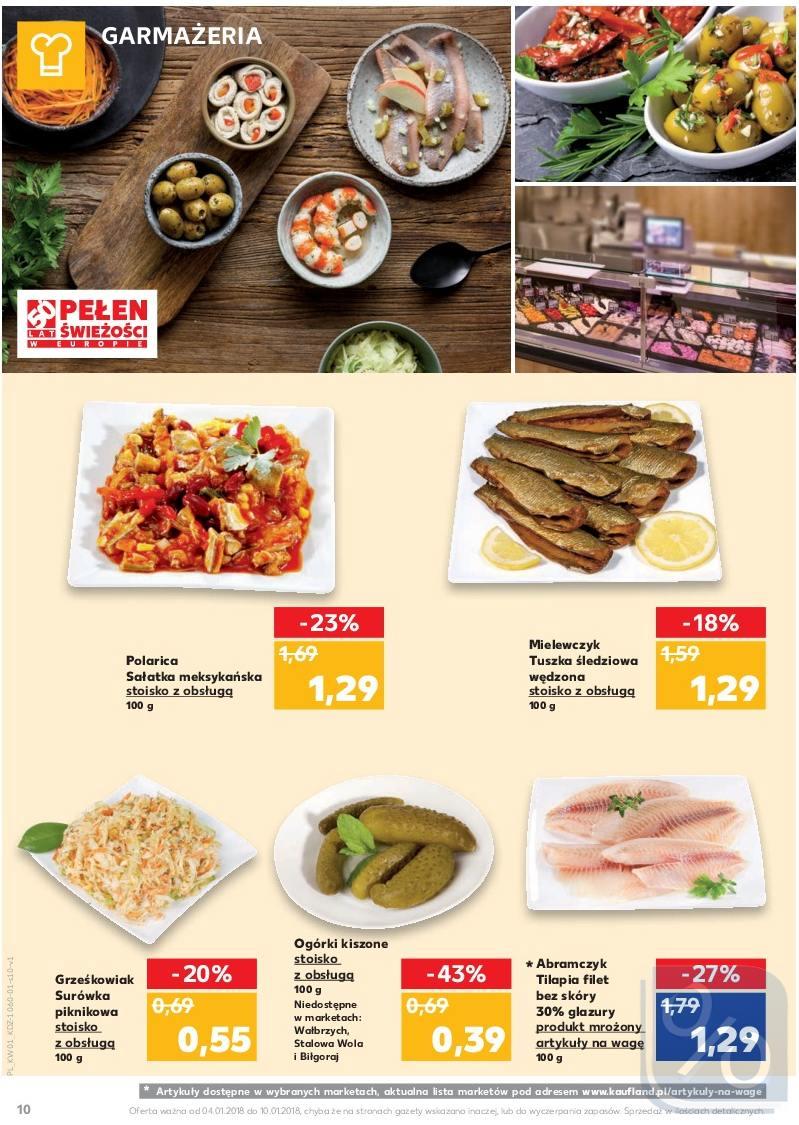 Gazetka promocyjna Kaufland do 10/01/2018 str.10