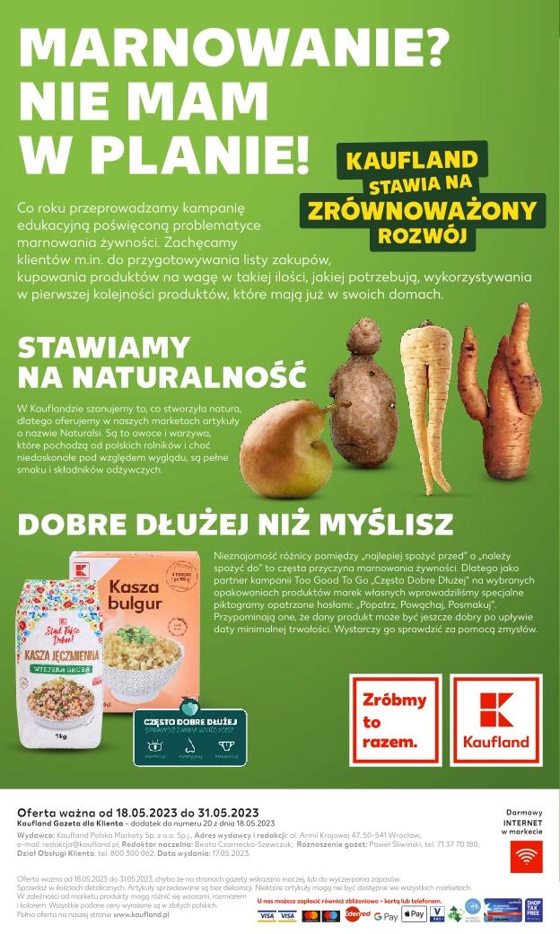 Gazetka promocyjna Kaufland do 31/05/2023 str.20