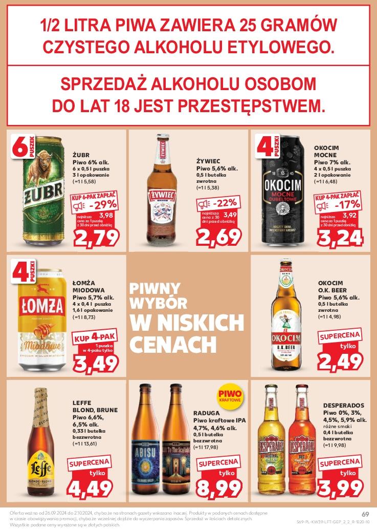 Gazetka promocyjna Kaufland do 02/10/2024 str.69