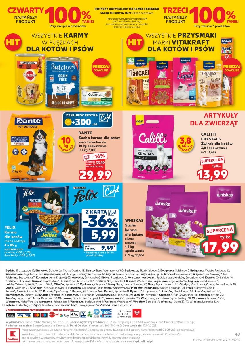 Gazetka promocyjna Kaufland do 24/09/2025 str.47