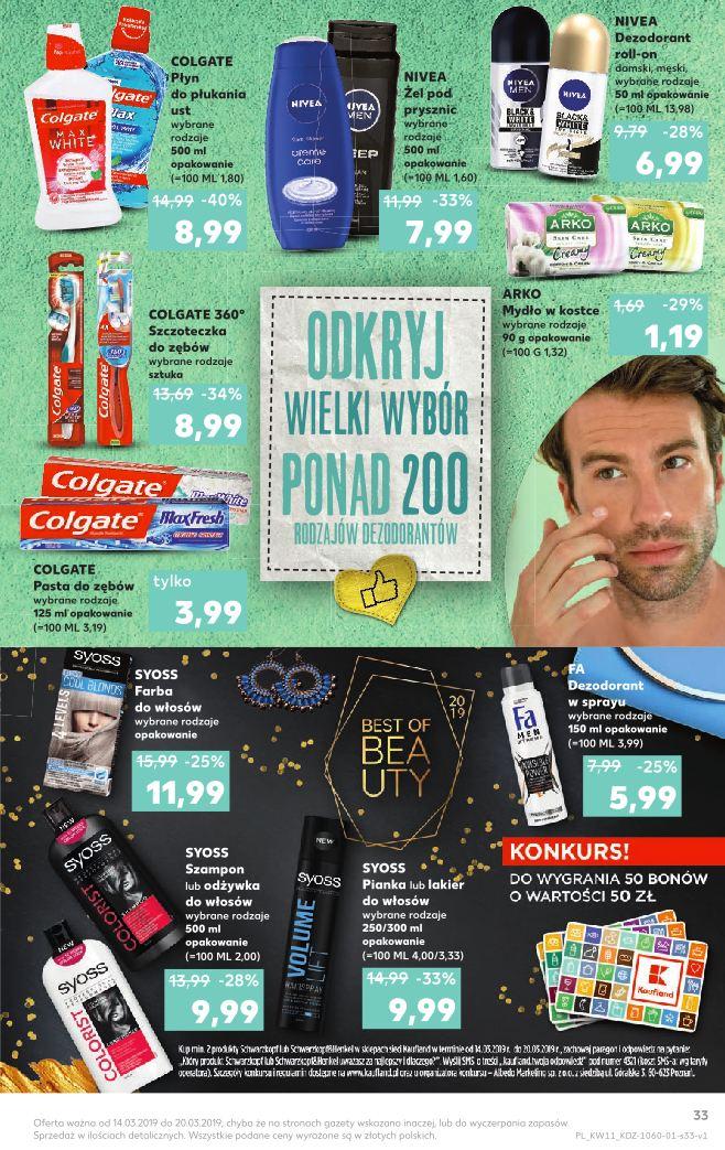 Gazetka promocyjna Kaufland do 20/03/2019 str.33