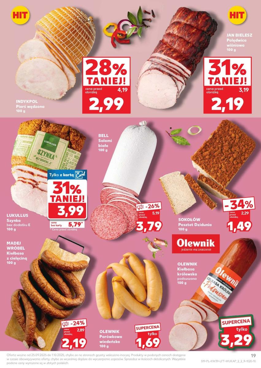 Gazetka promocyjna Kaufland do 01/10/2025 str.19