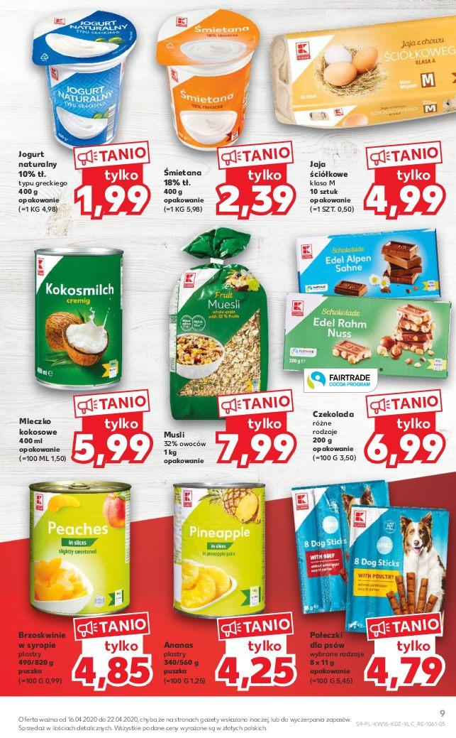 Gazetka promocyjna Kaufland do 22/04/2020 str.9