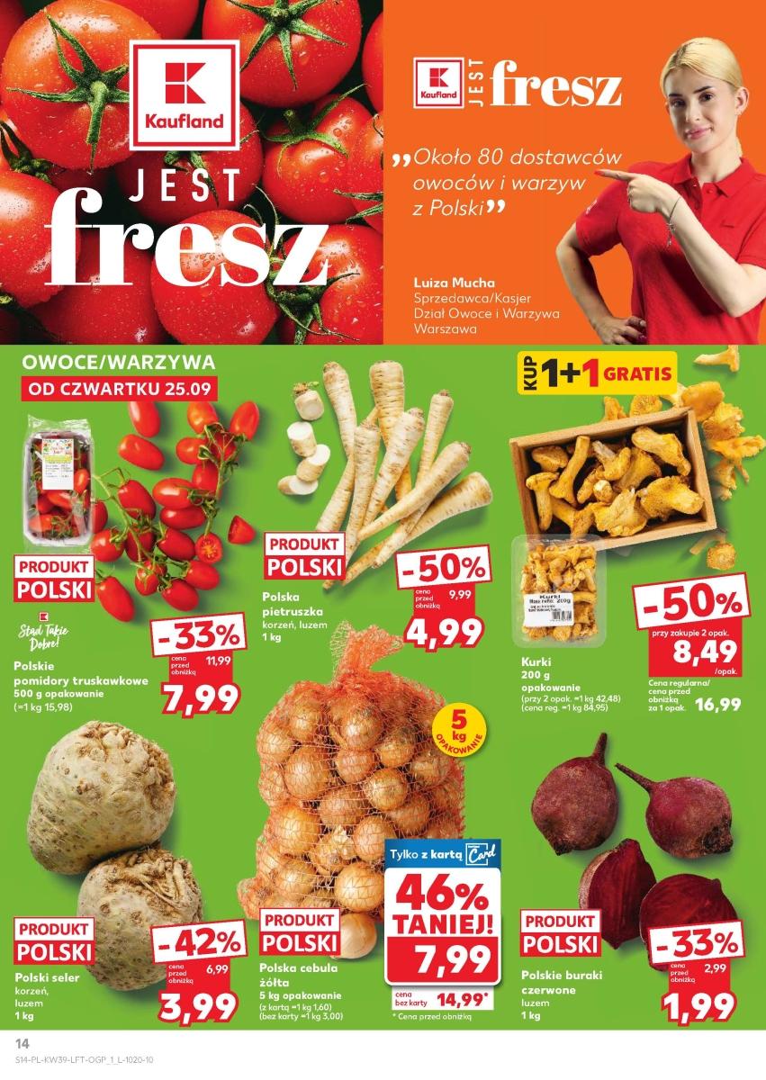 Gazetka promocyjna Kaufland do 01/10/2025 str.14