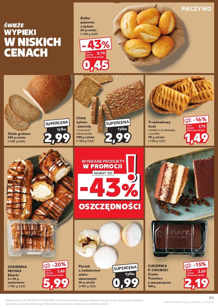 Gazetka promocyjna Kaufland do 17/04/2024 str.45