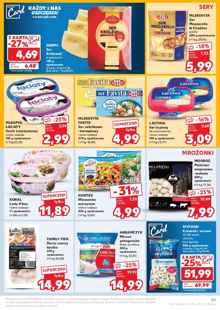 Gazetka promocyjna Kaufland do 05/02/2025 str.55