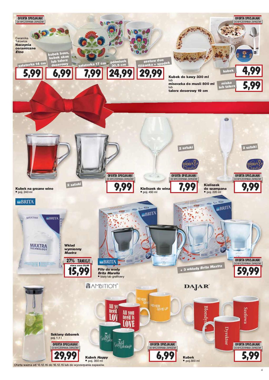 Gazetka promocyjna Kaufland do 16/12/2015 str.4