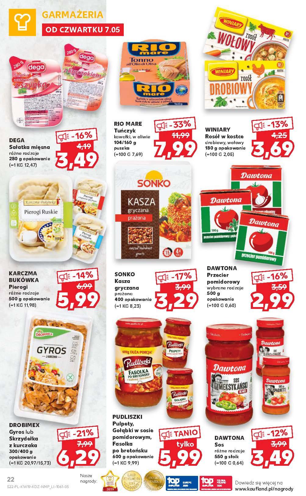 Gazetka promocyjna Kaufland do 13/05/2020 str.22