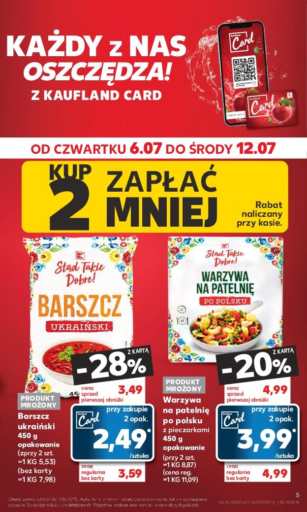 Gazetka promocyjna Kaufland do 12/07/2023 str.5